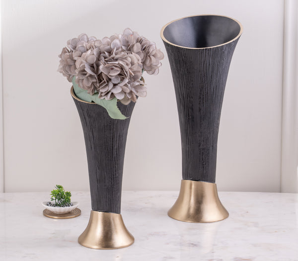 Soleil Textured Vases