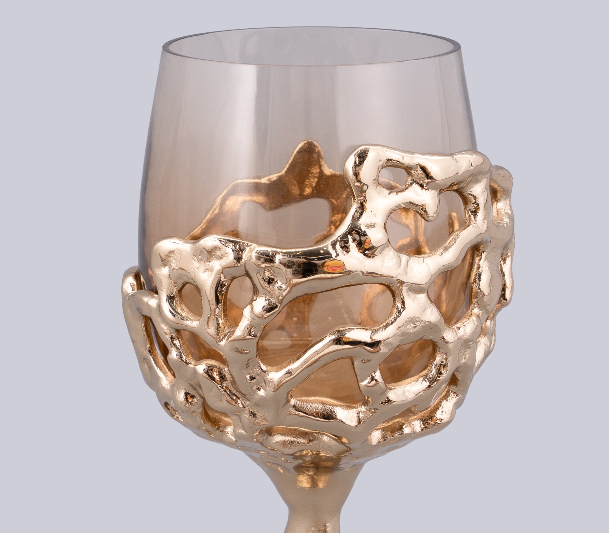 Liquid Mesh Candle Holder