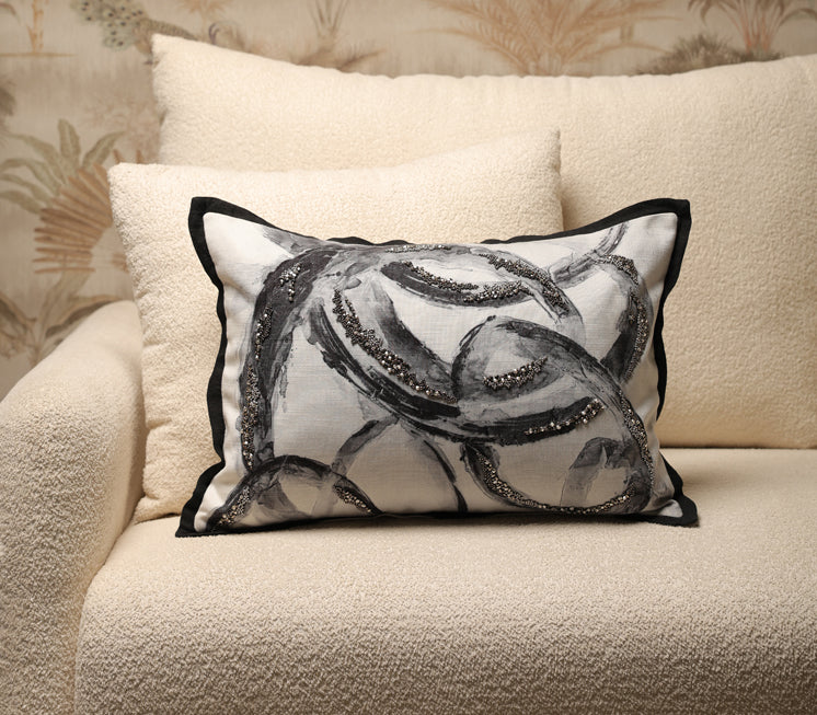 Midnight Veil Cushion