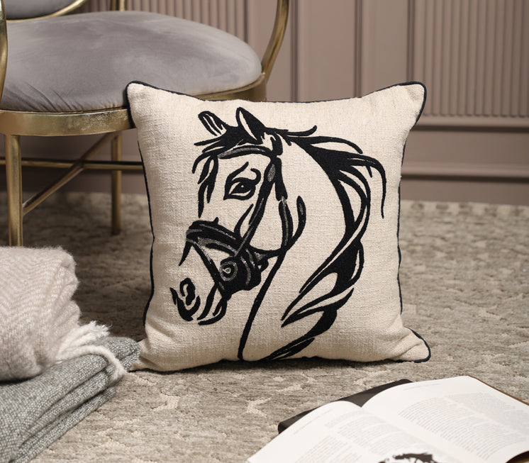 Galloping Grace Cushion