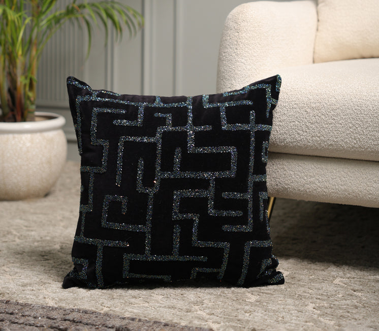 Geometric Harmony Cushion