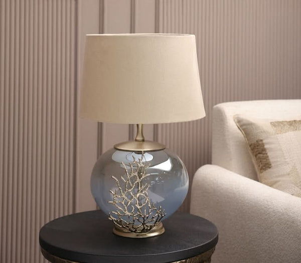 Gold Coral Table Lamp