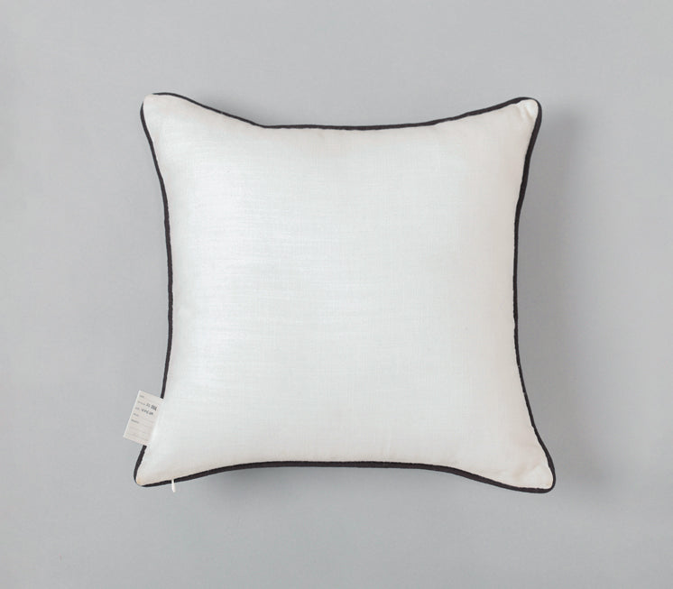 Ebony and Ivory Cushion