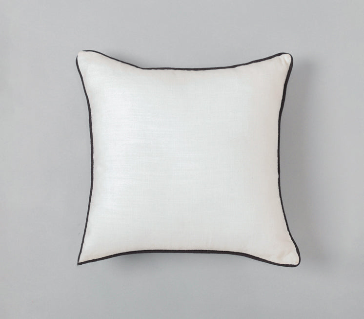 Ebony and Ivory Cushion