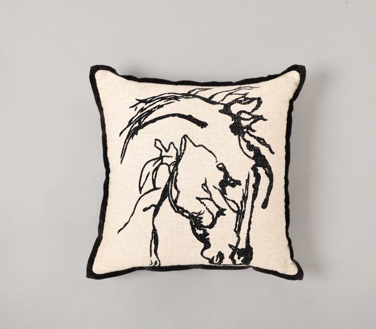 Galloping Grace Cushion