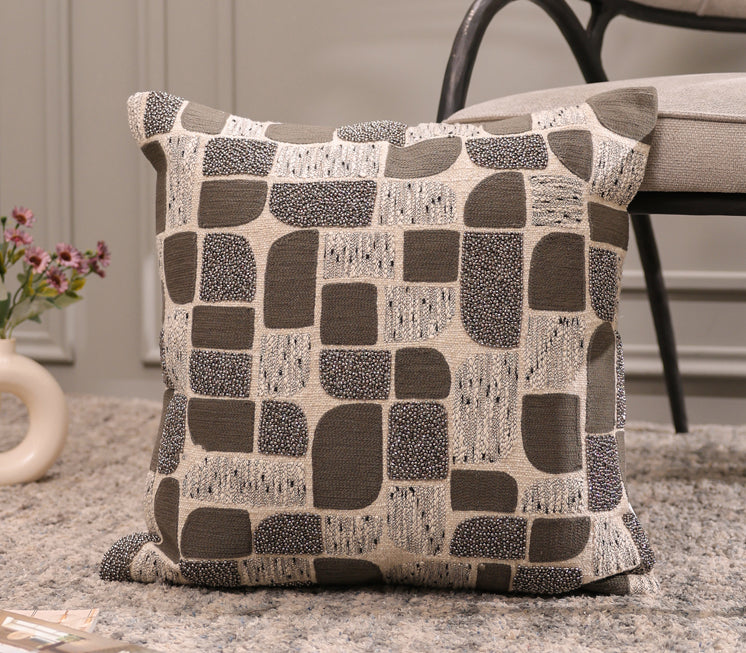 Abstract Edge Cushion