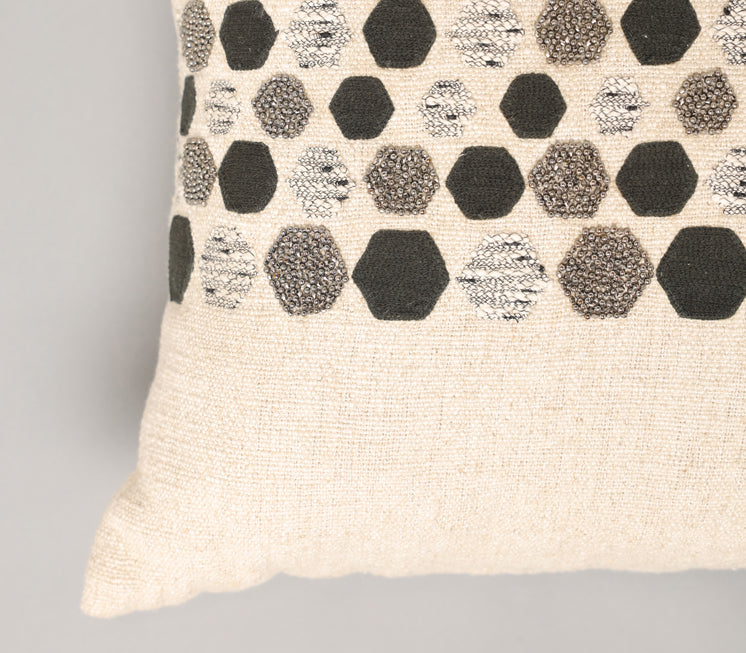 Monochrome Matrix Cushion