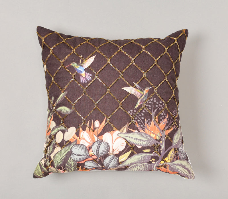 Hummingbird Haven Cushion