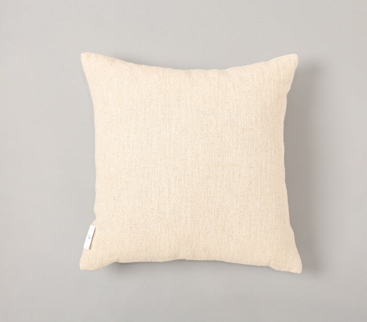 Beige Leaflets Cushion