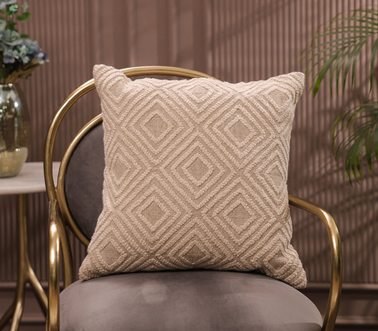 Optikal Ivory Cushion