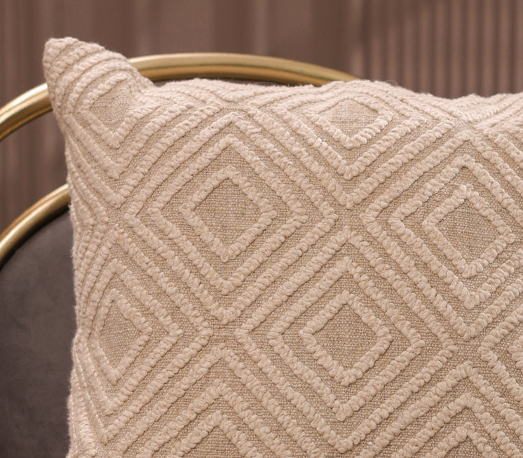 Optikal Ivory Cushion