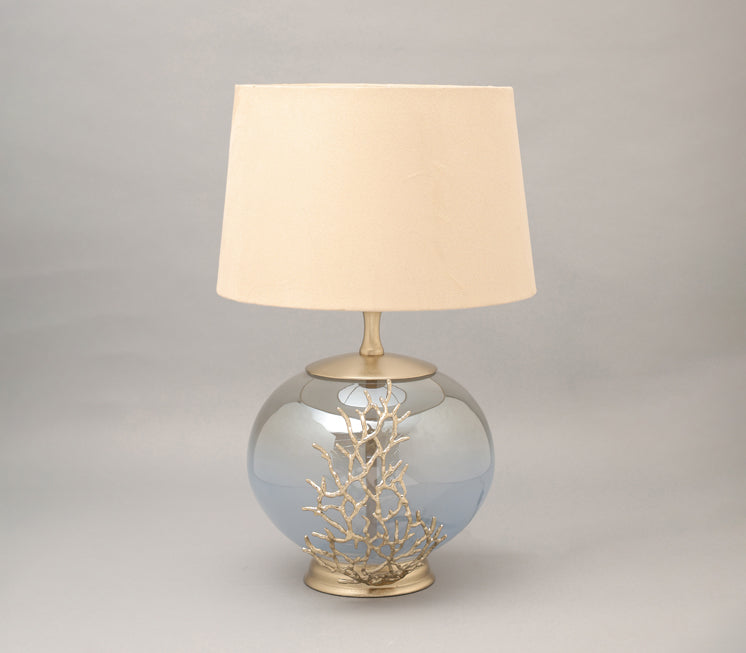 Gold Coral Table Lamp