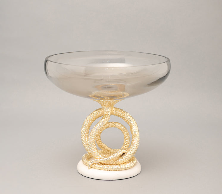 Serpentine Footed Bowl