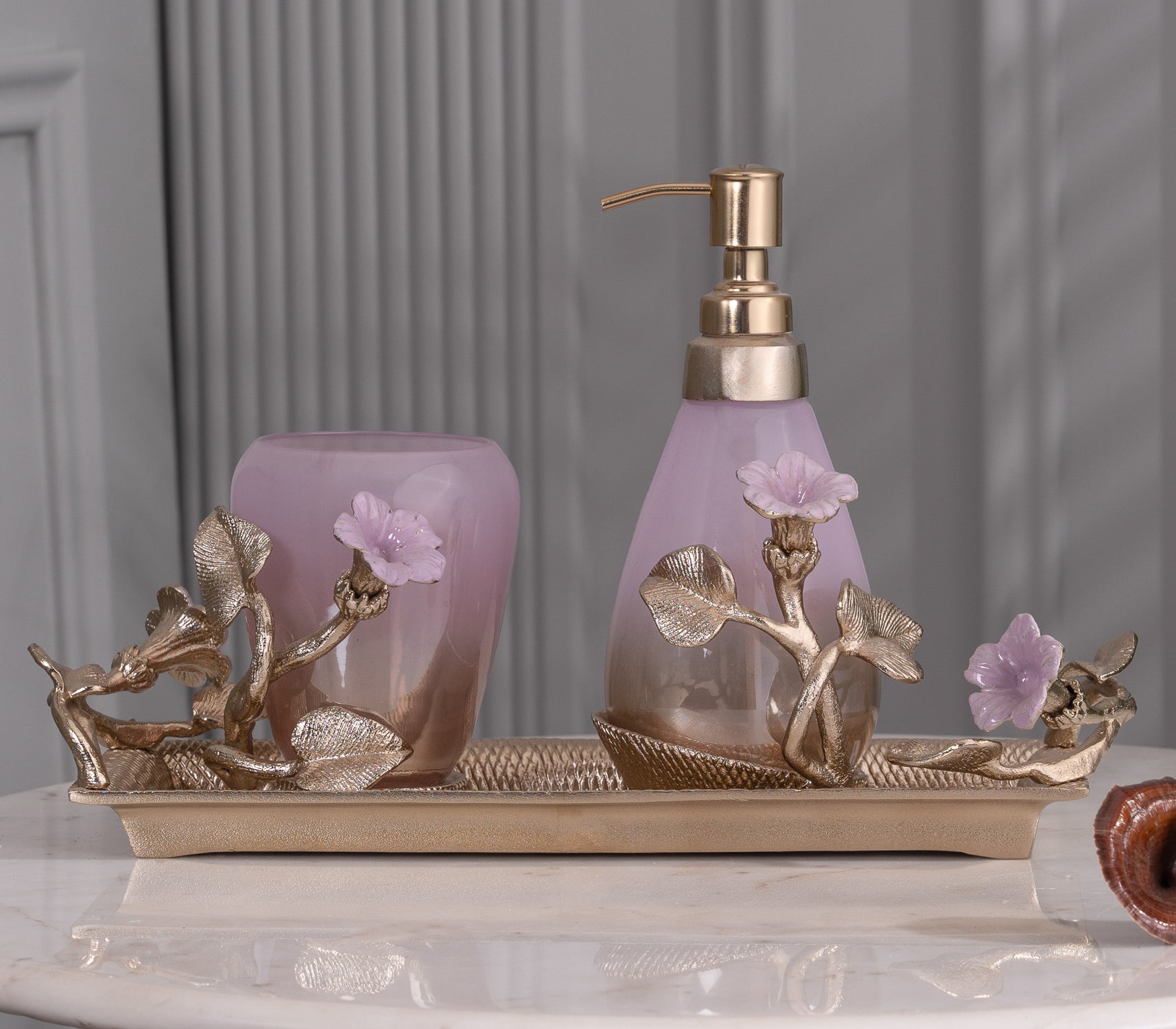 GLORY BLOOM BATH SET