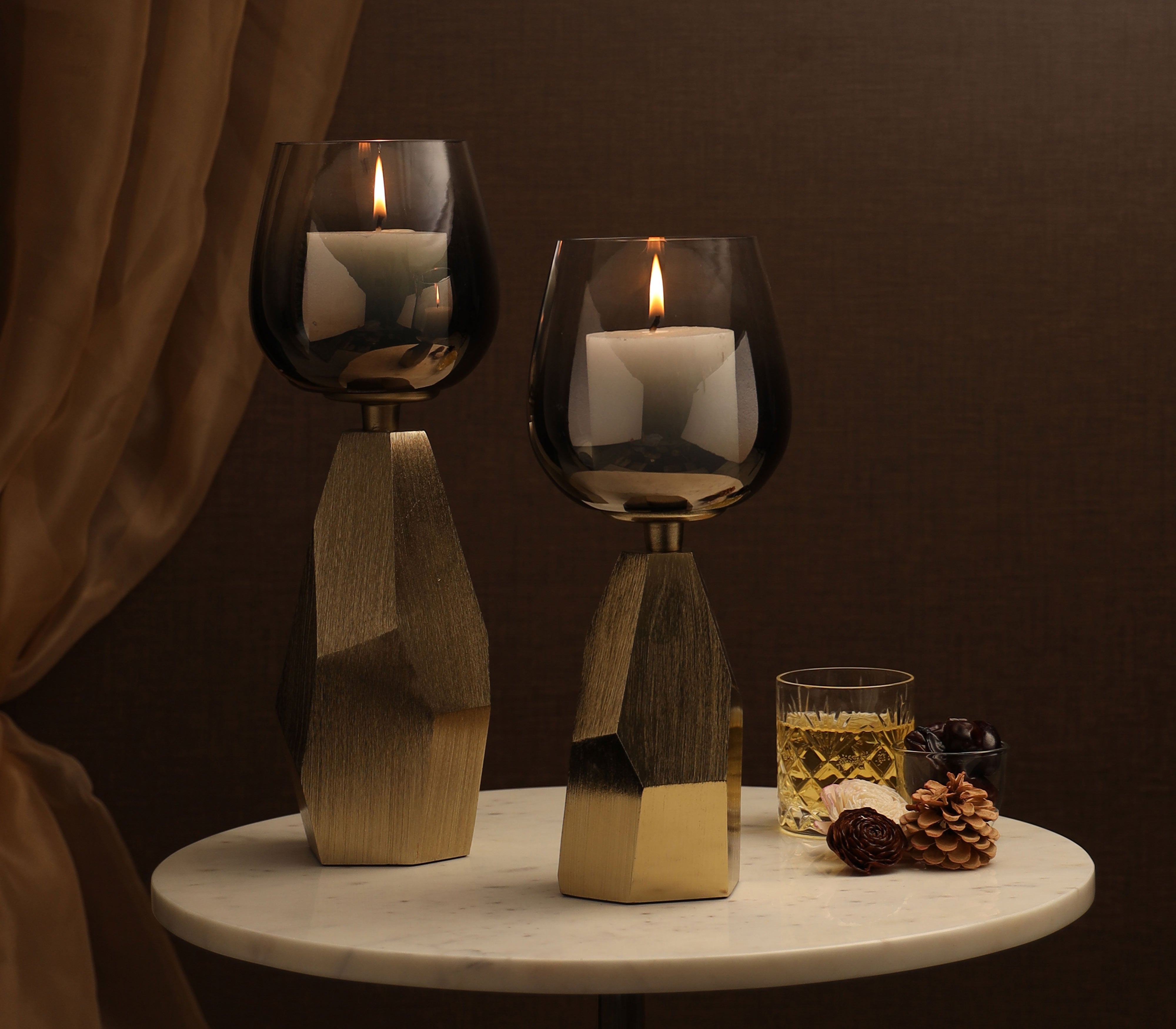 Aberrant Pillar Candle Holder (L)