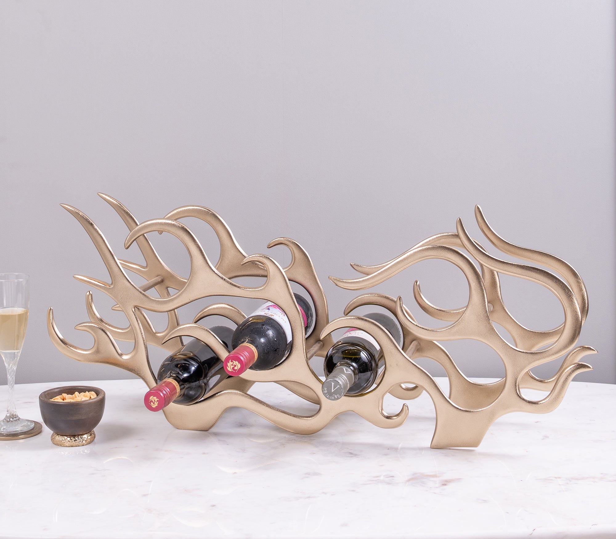 Flame Wine Holder