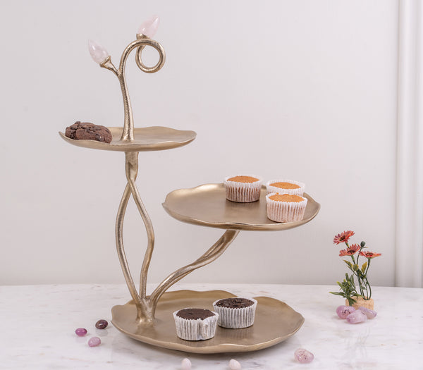 Rose Bud Cake Holder