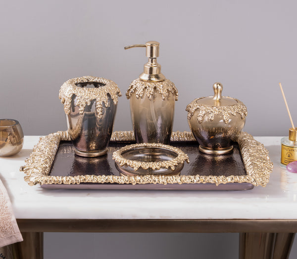 Wax and Wane bath set