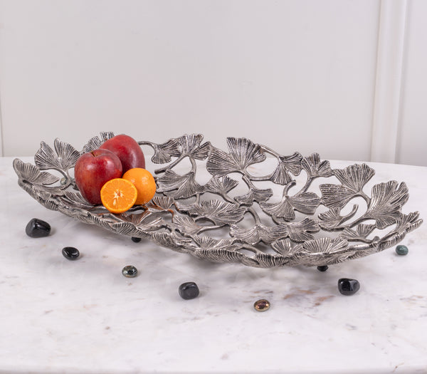 Gingko Leaf Elongated Platter