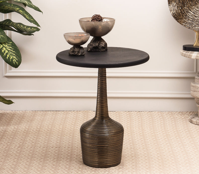 Obsidian End Table