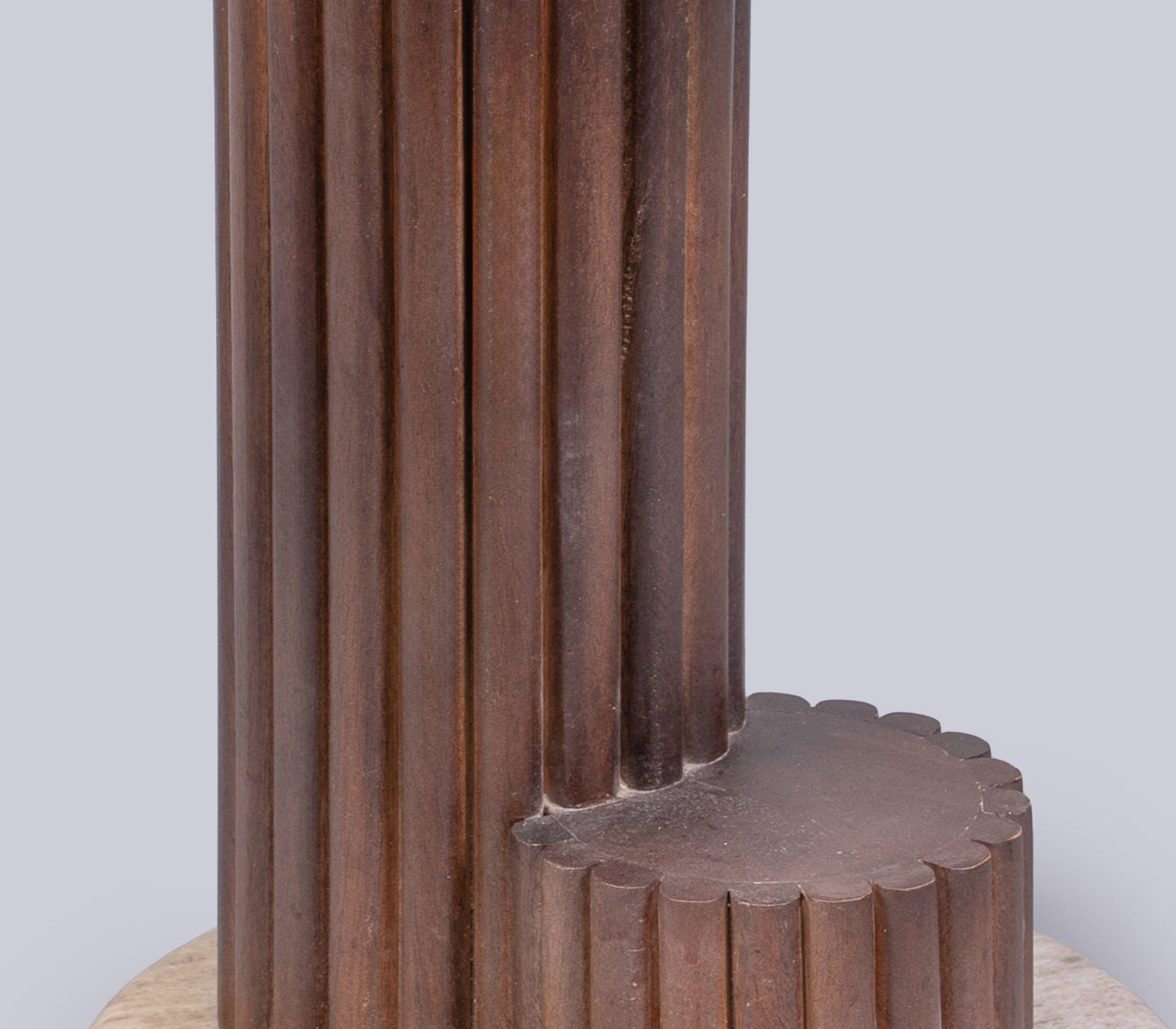 Curio End Table
