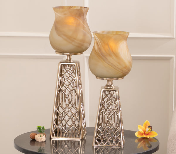 Arabian Sea Pillar Candle Holder