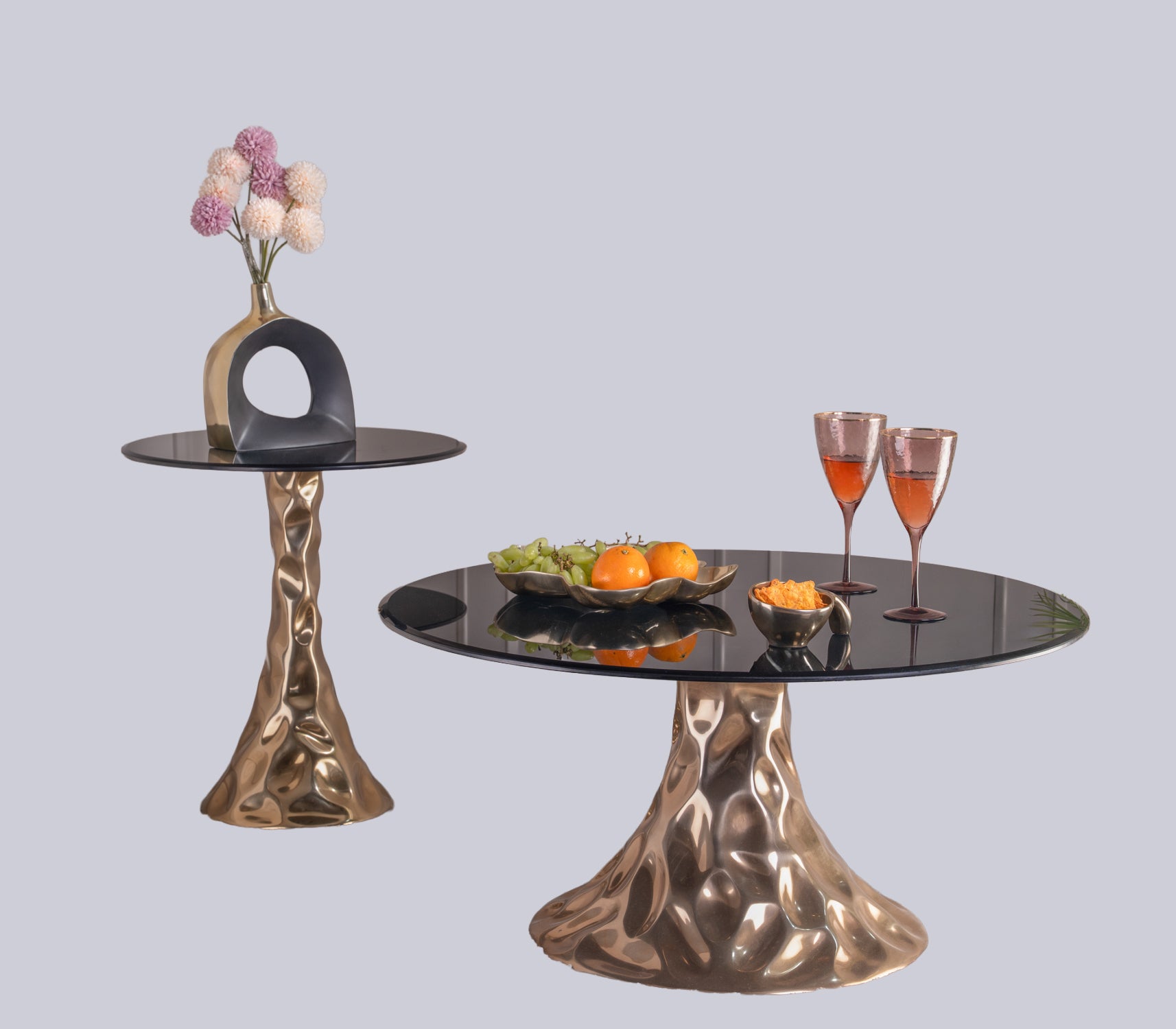 Regal Reflection Coffee And End Tables Set