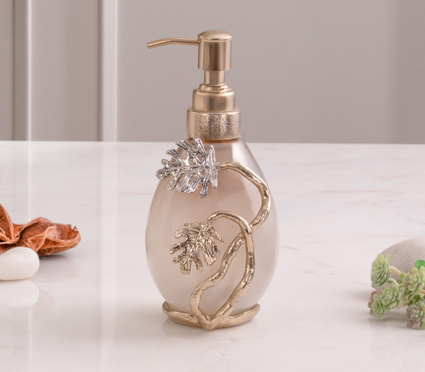 Monstera Leaf Bath Set