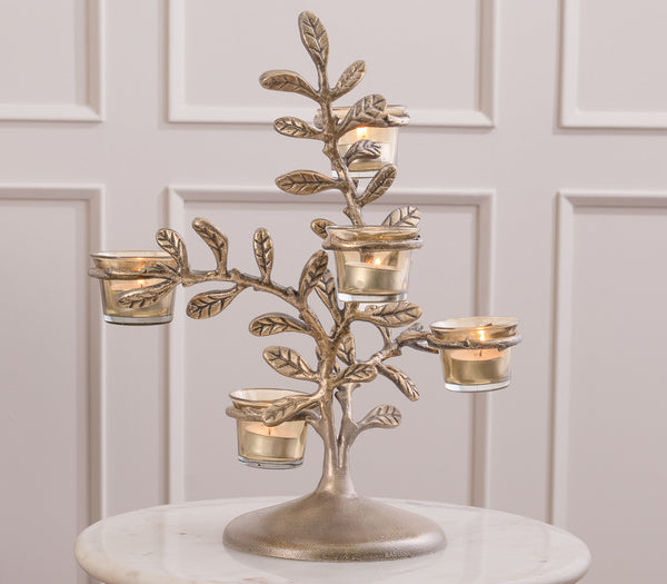 ESSENCE OF THE LEAF T-LIGHT HOLDER
