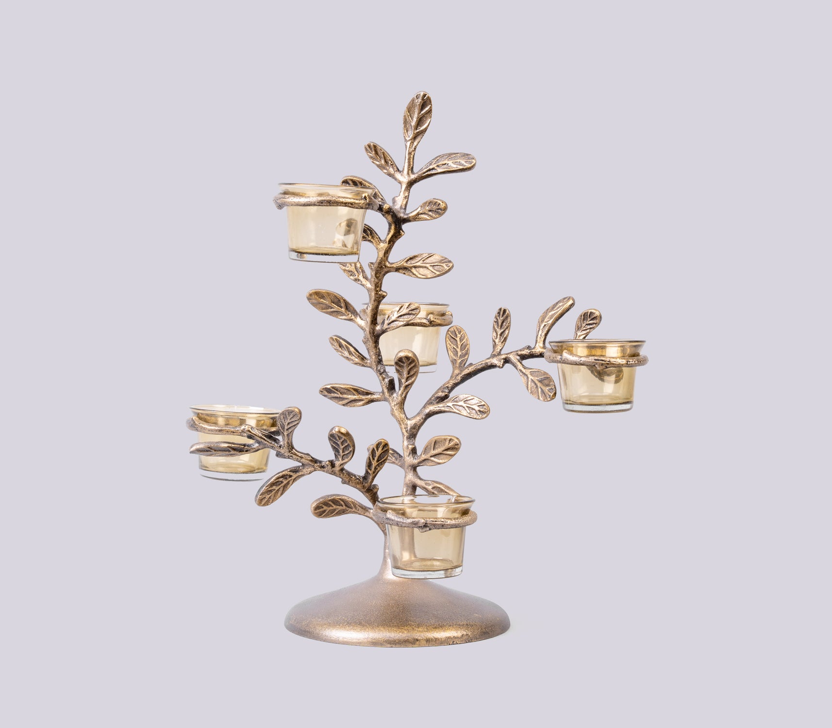 ESSENCE OF THE LEAF T-LIGHT HOLDER