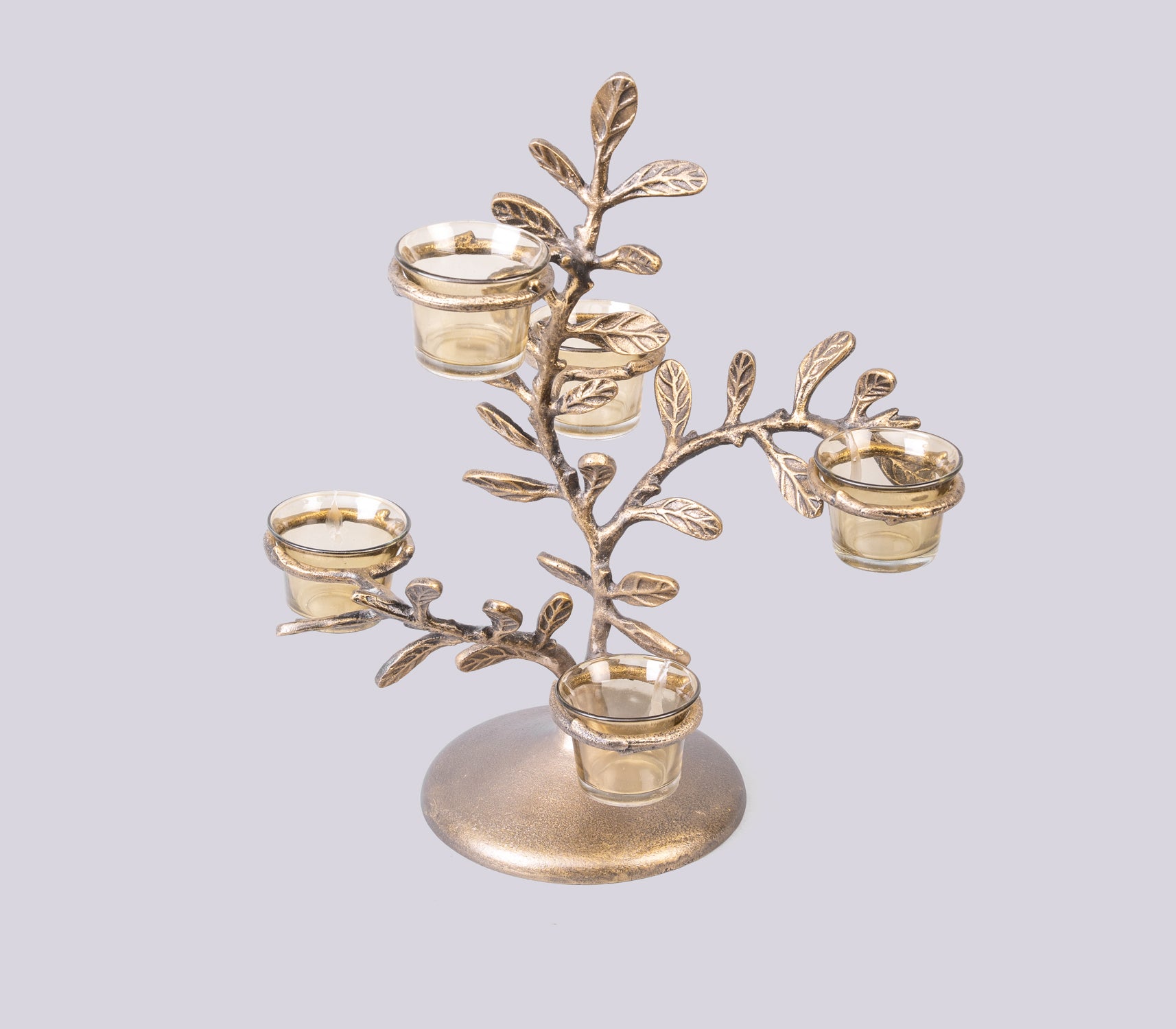 ESSENCE OF THE LEAF T-LIGHT HOLDER