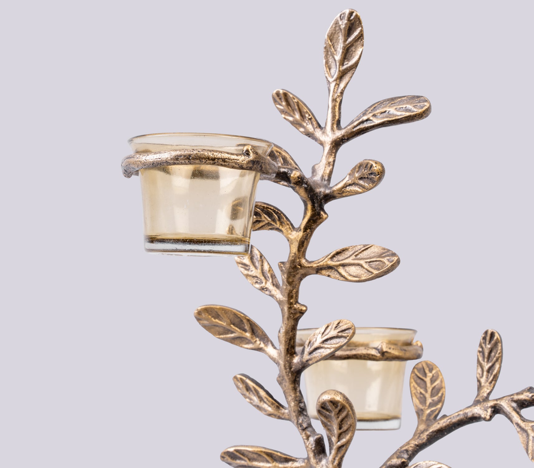 ESSENCE OF THE LEAF T-LIGHT HOLDER
