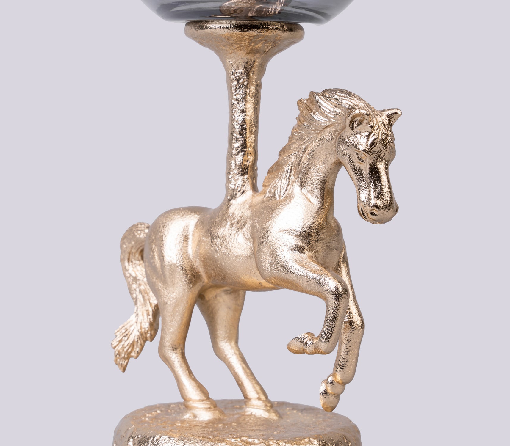 MAJESTIC STALLION CANDLE HOLDER