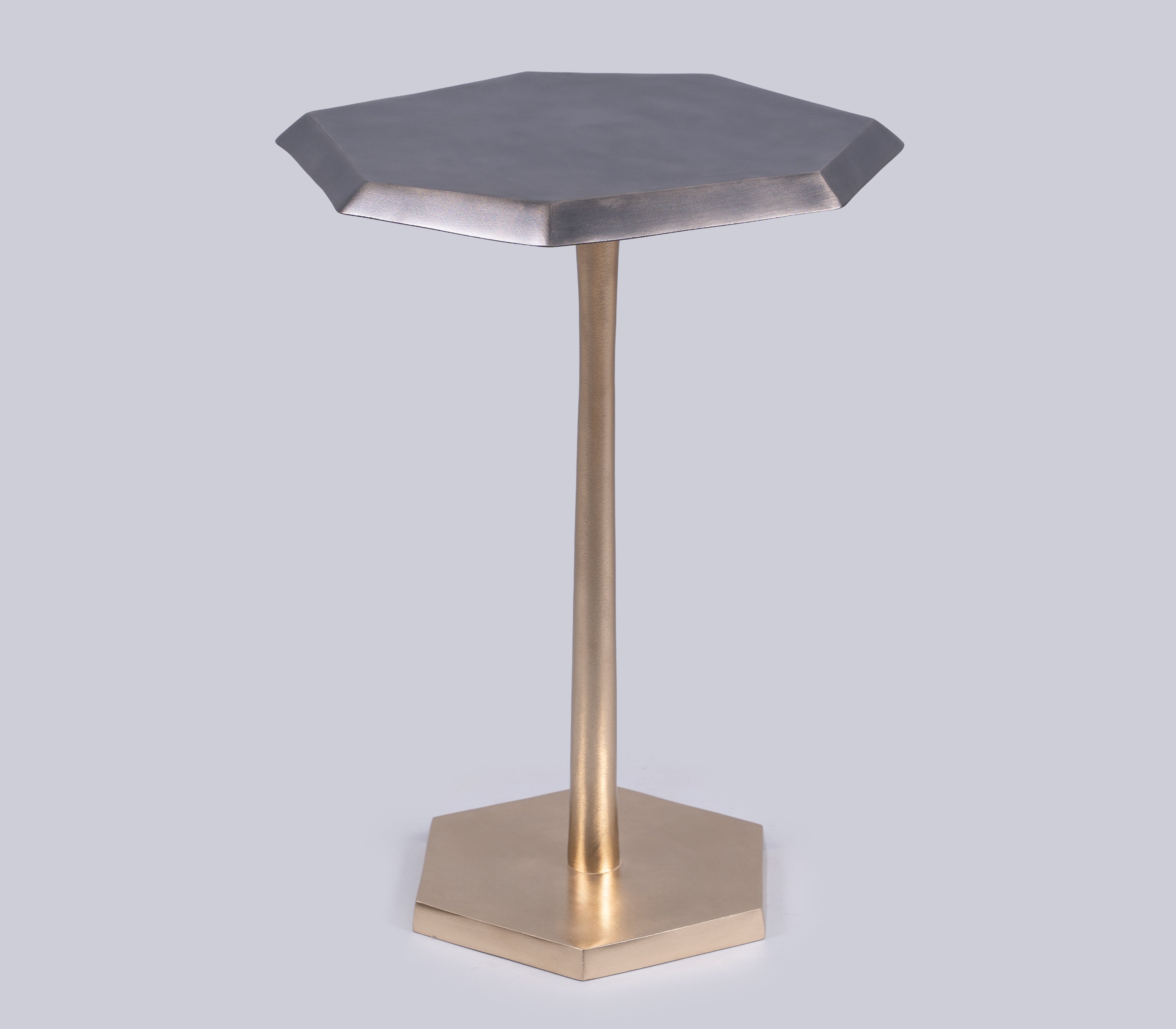 Hexa Noir End Table