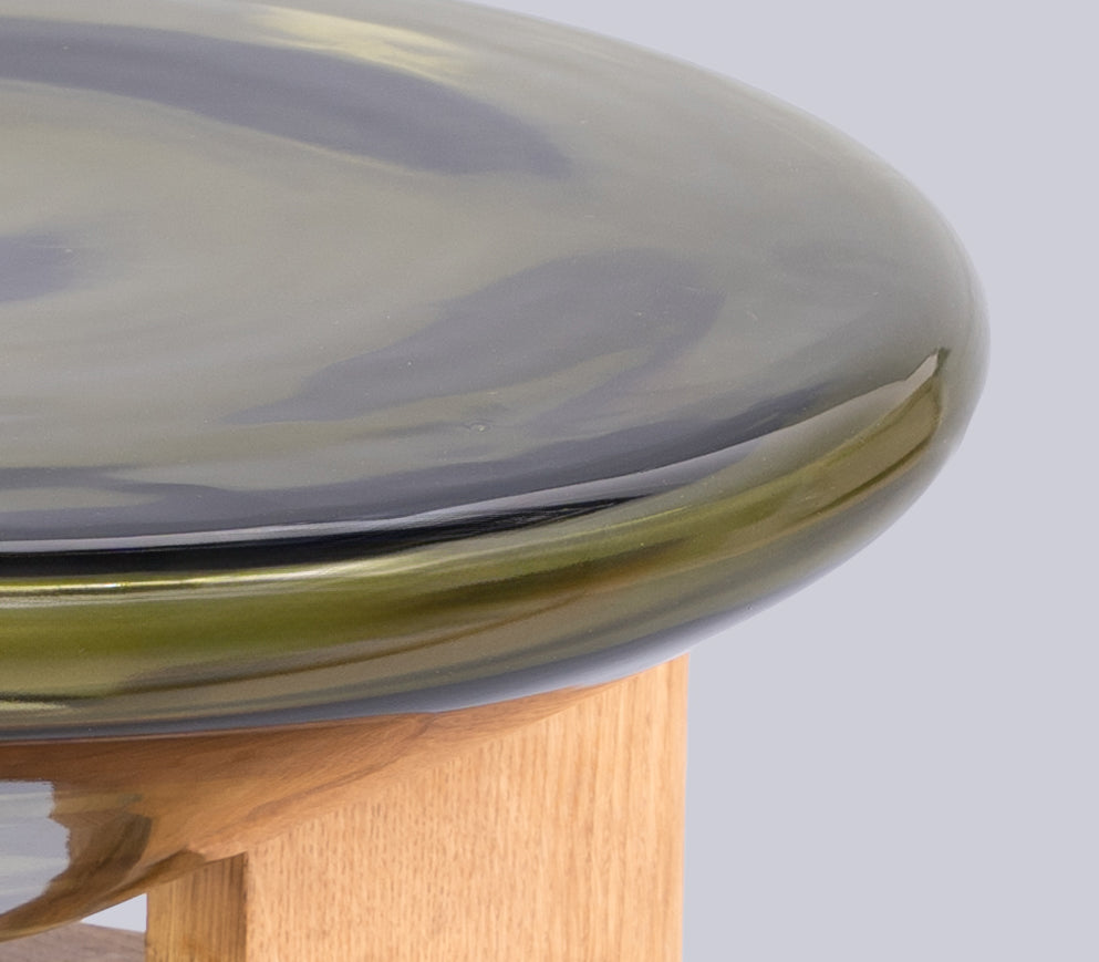 Amber Oak End Table