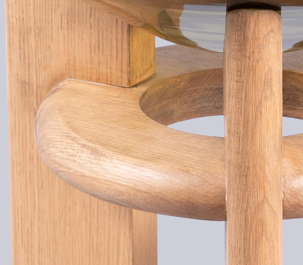 Amber Oak End Table