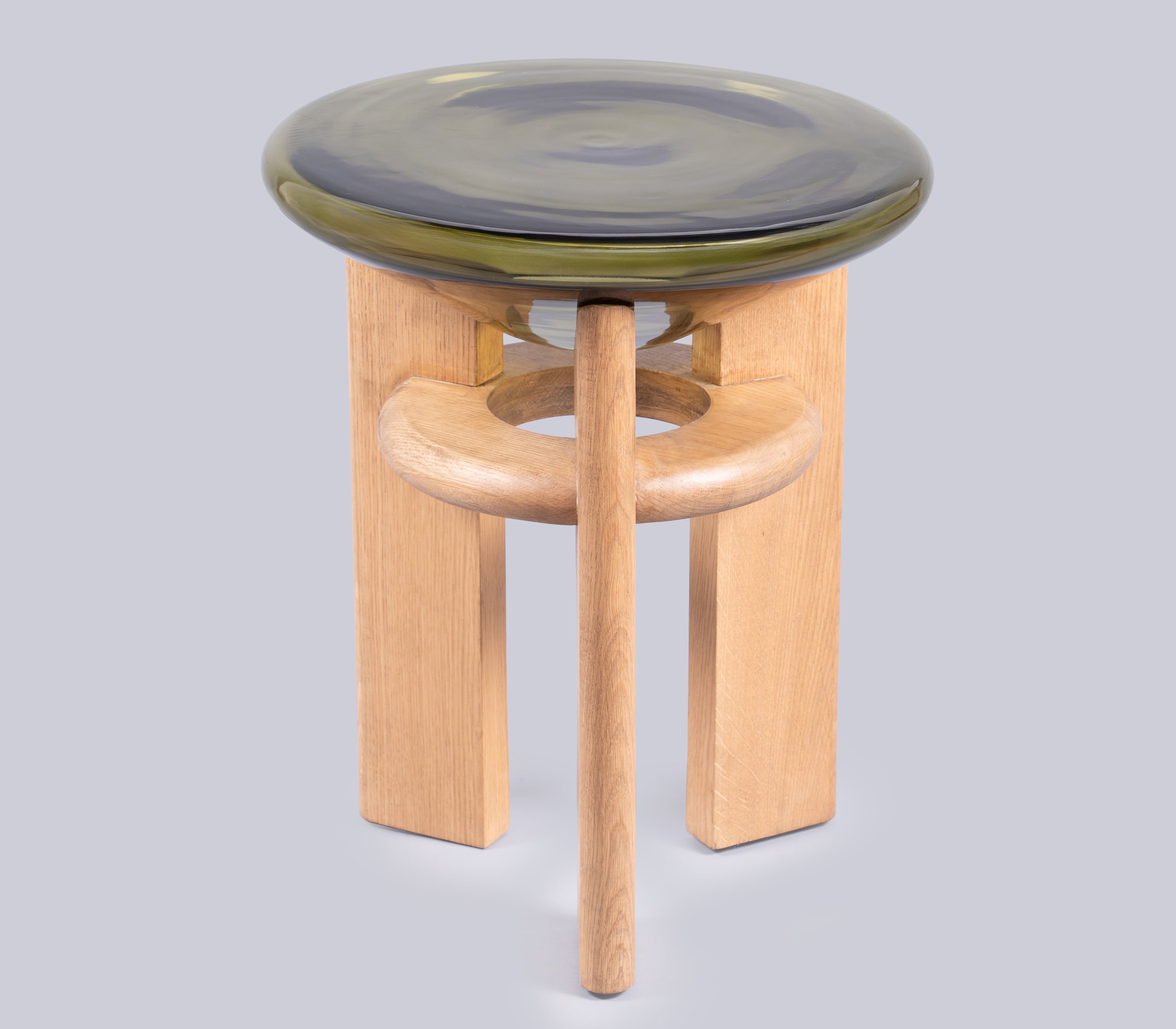 Amber Oak End Table