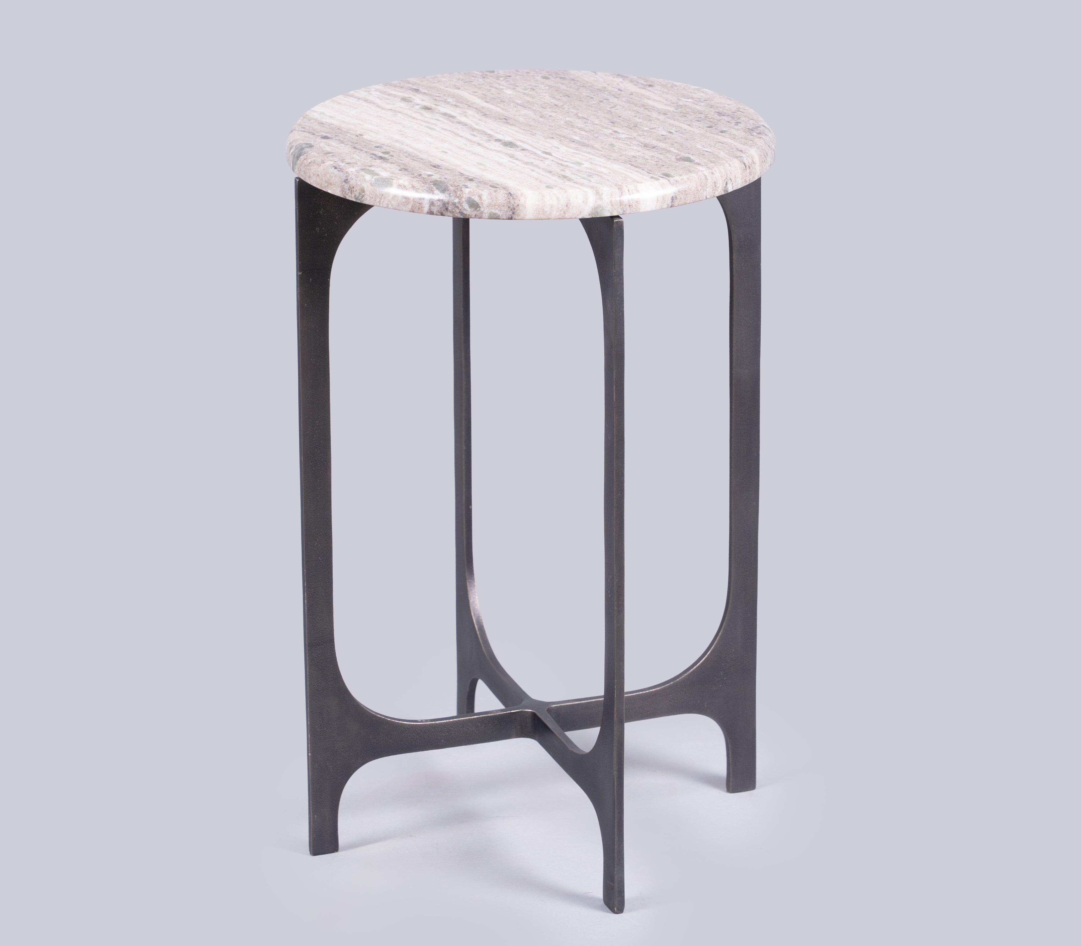 Rustic Noir End Table
