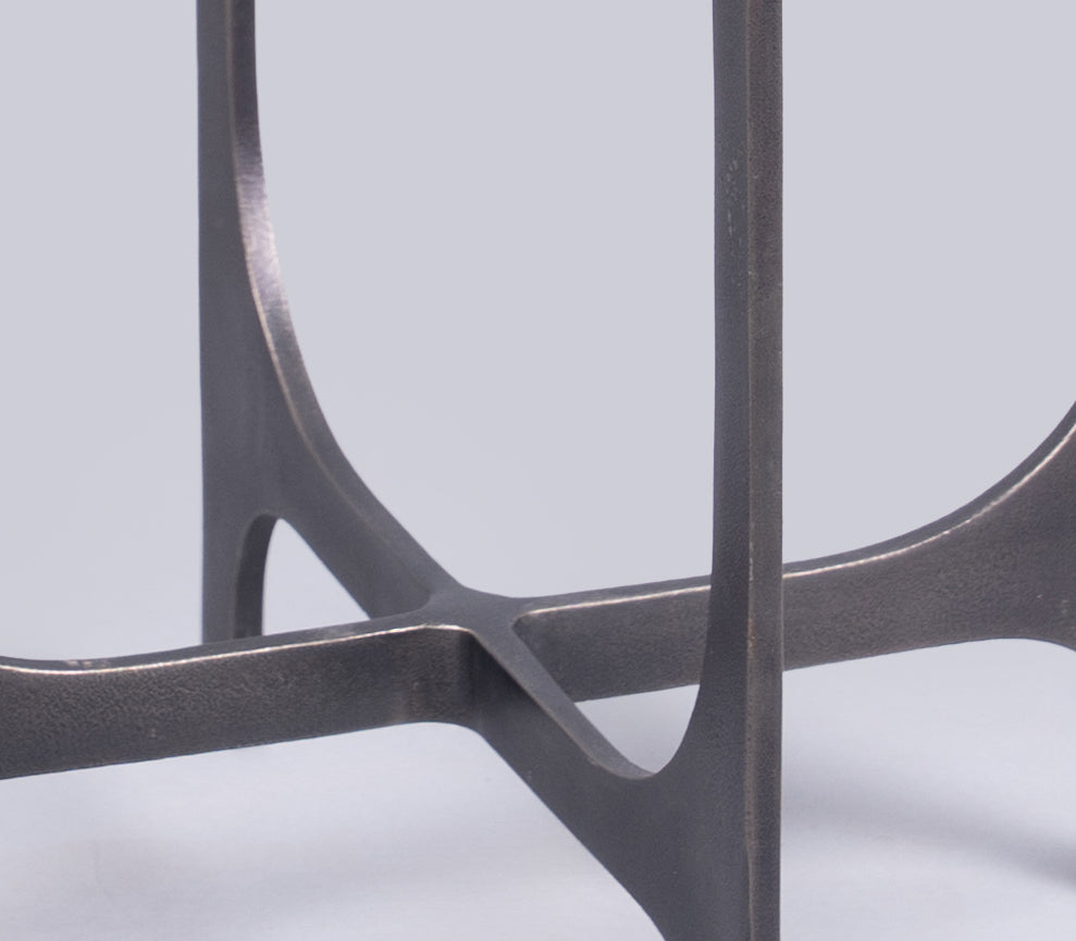 Rustic Noir End Table