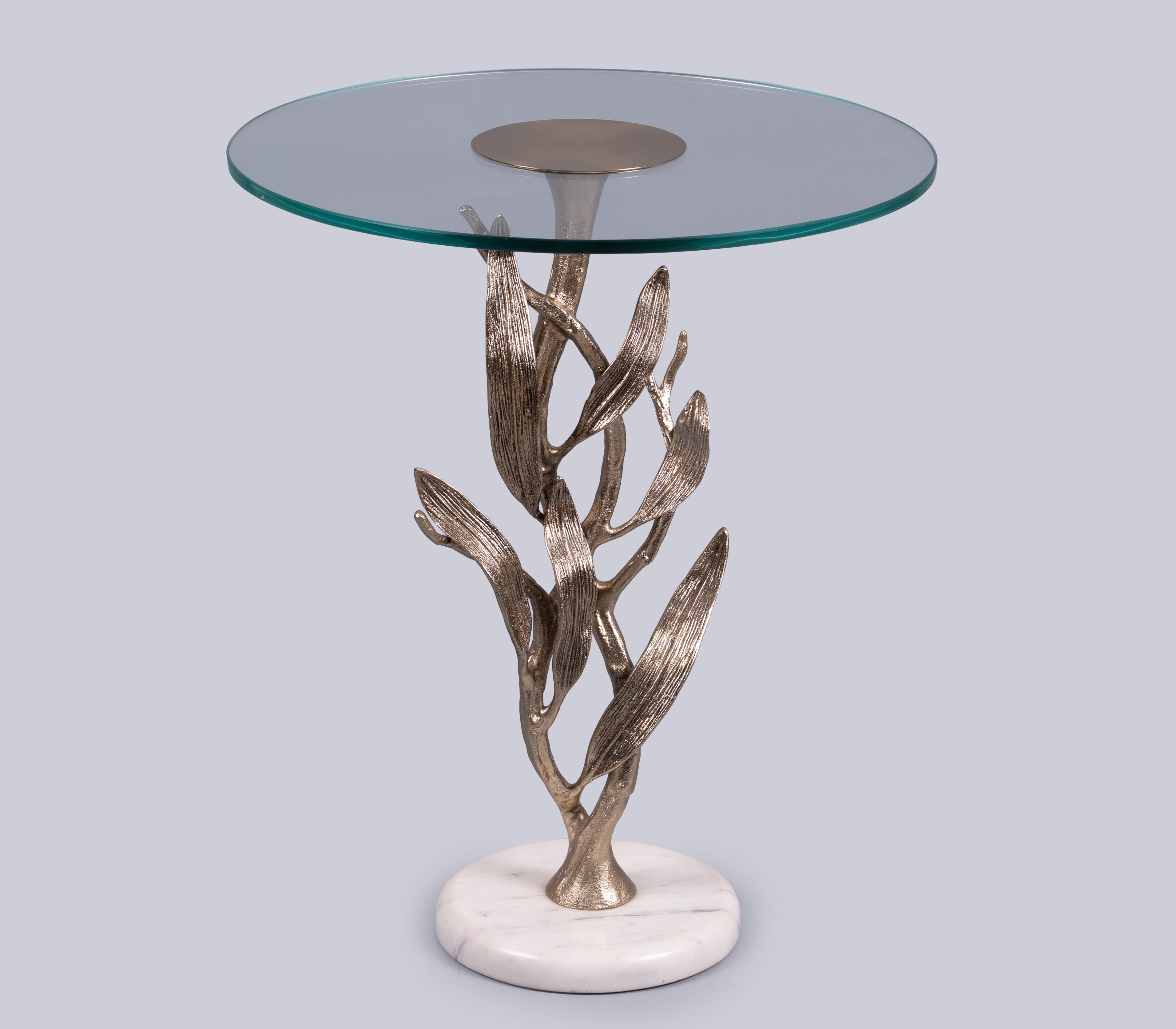 Verdant Leaf End Table