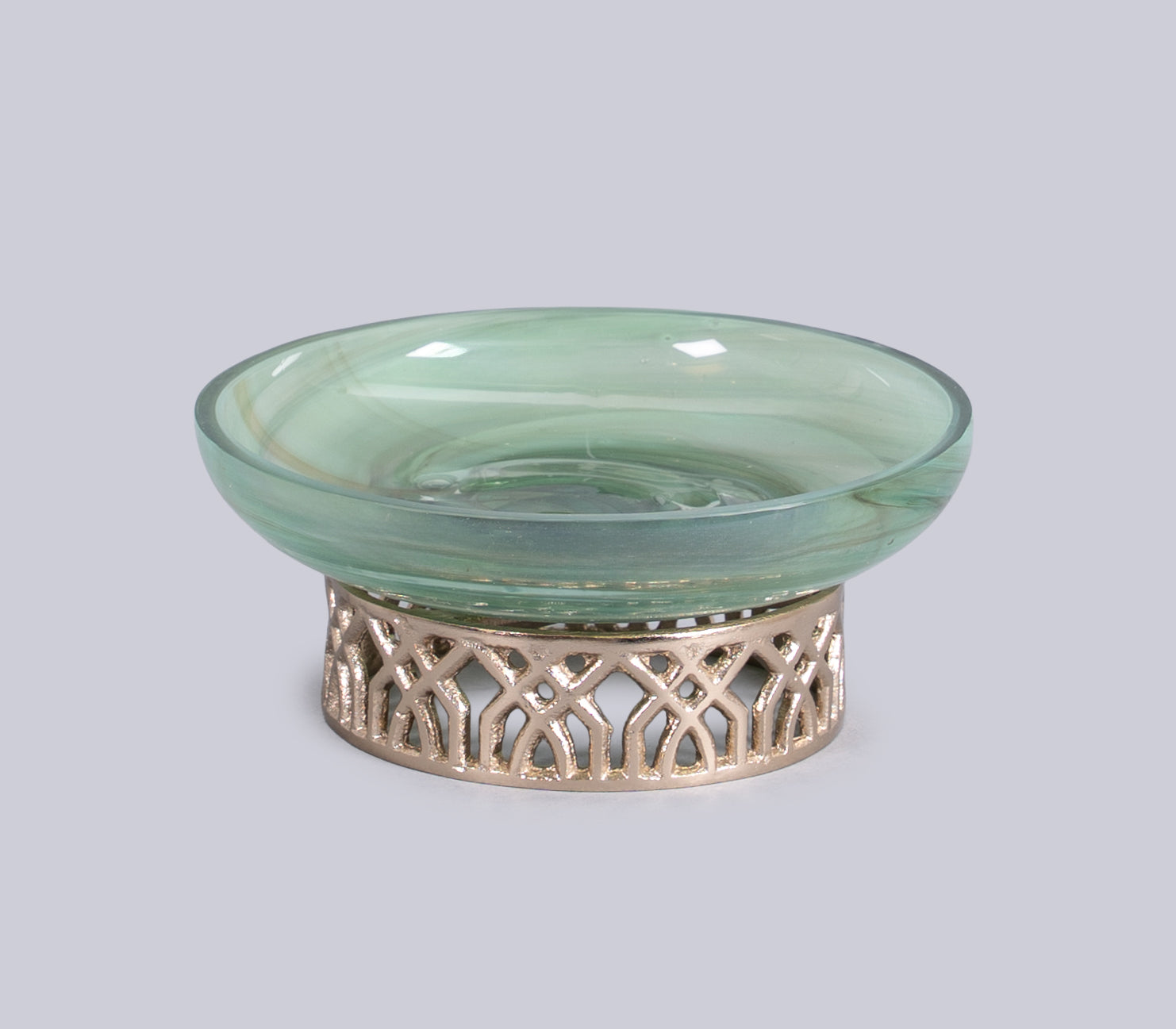 Lustra Green Onyx Soap Dish