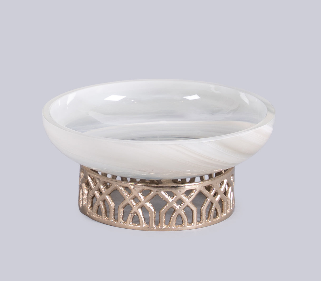 Lustra White Onyx Soap Dish