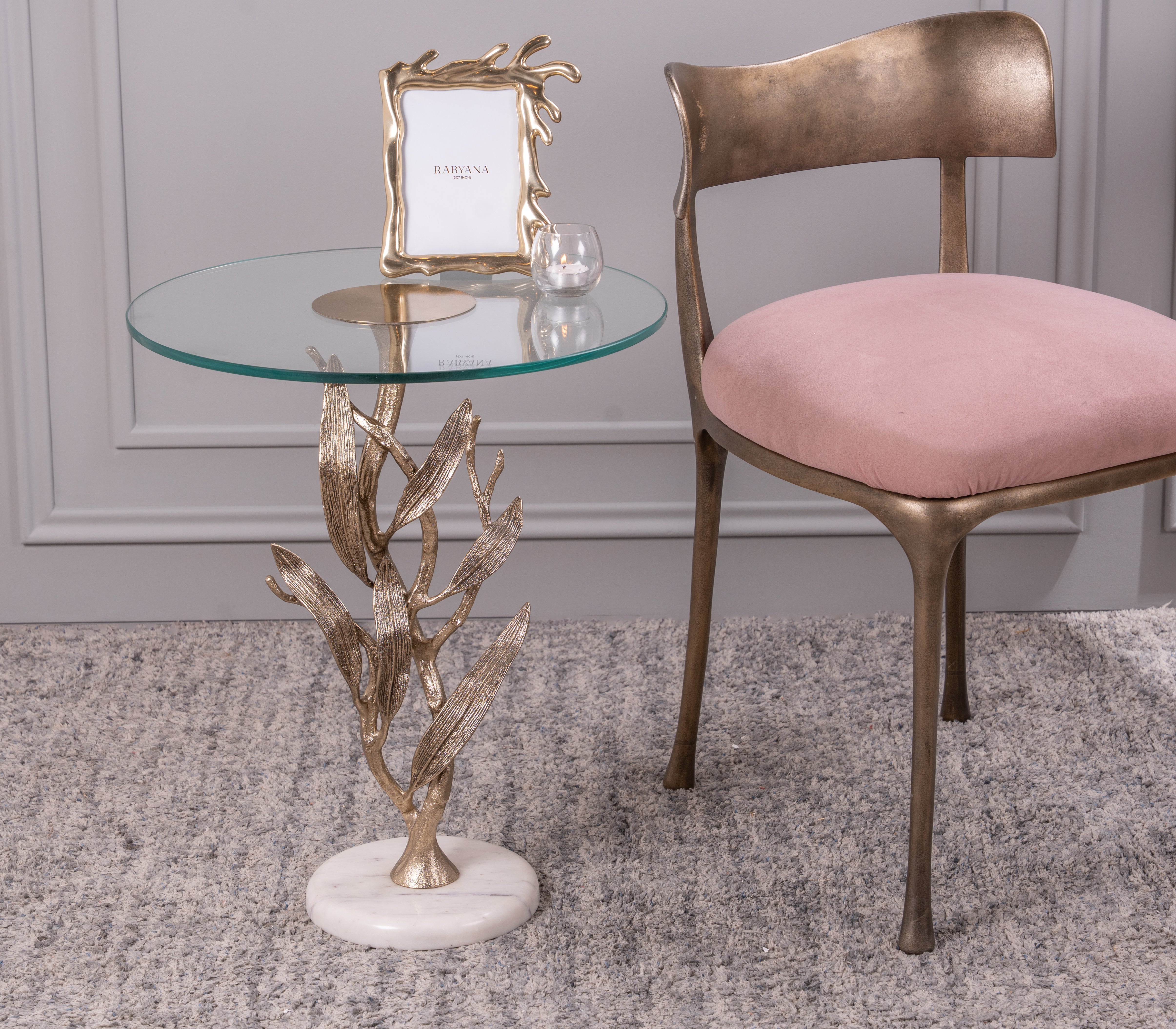 Verdant Leaf End Table