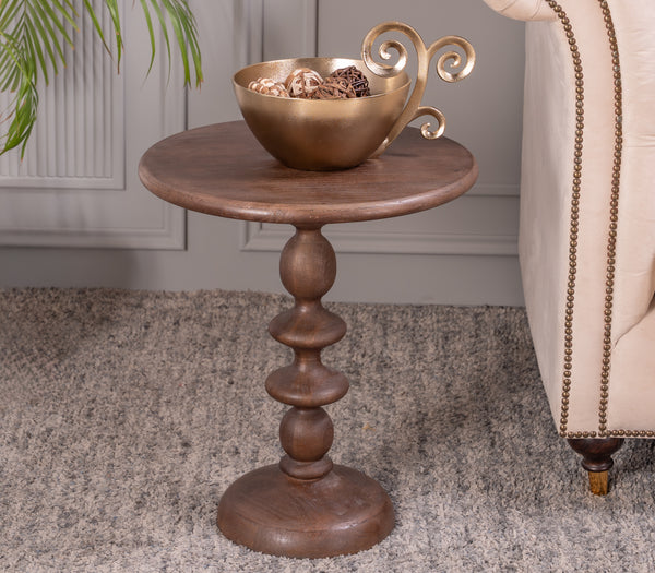 Vintage Walnut Charm End Table