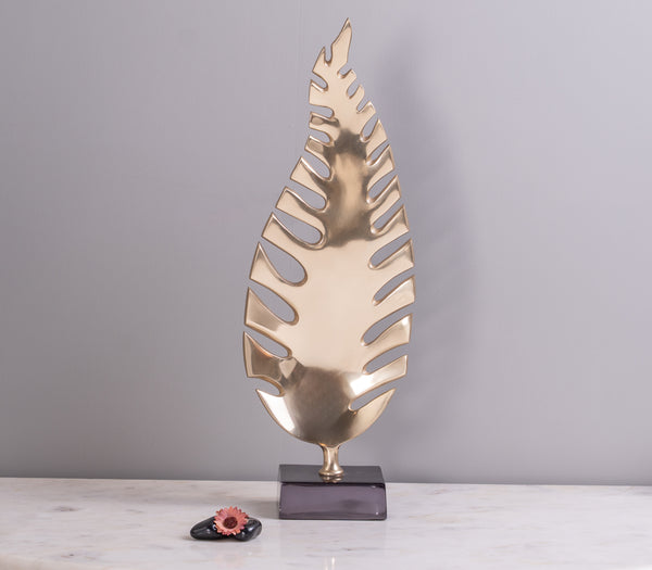 Auric Leaf Sculpture