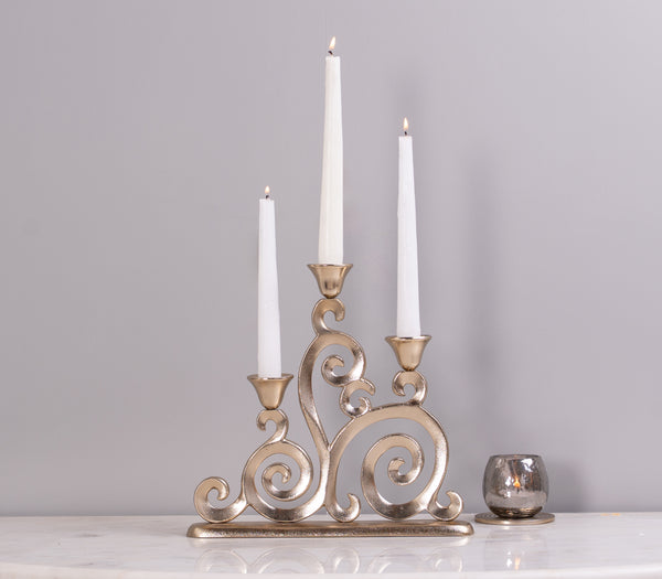Swirl Multi T Light Candle Holder