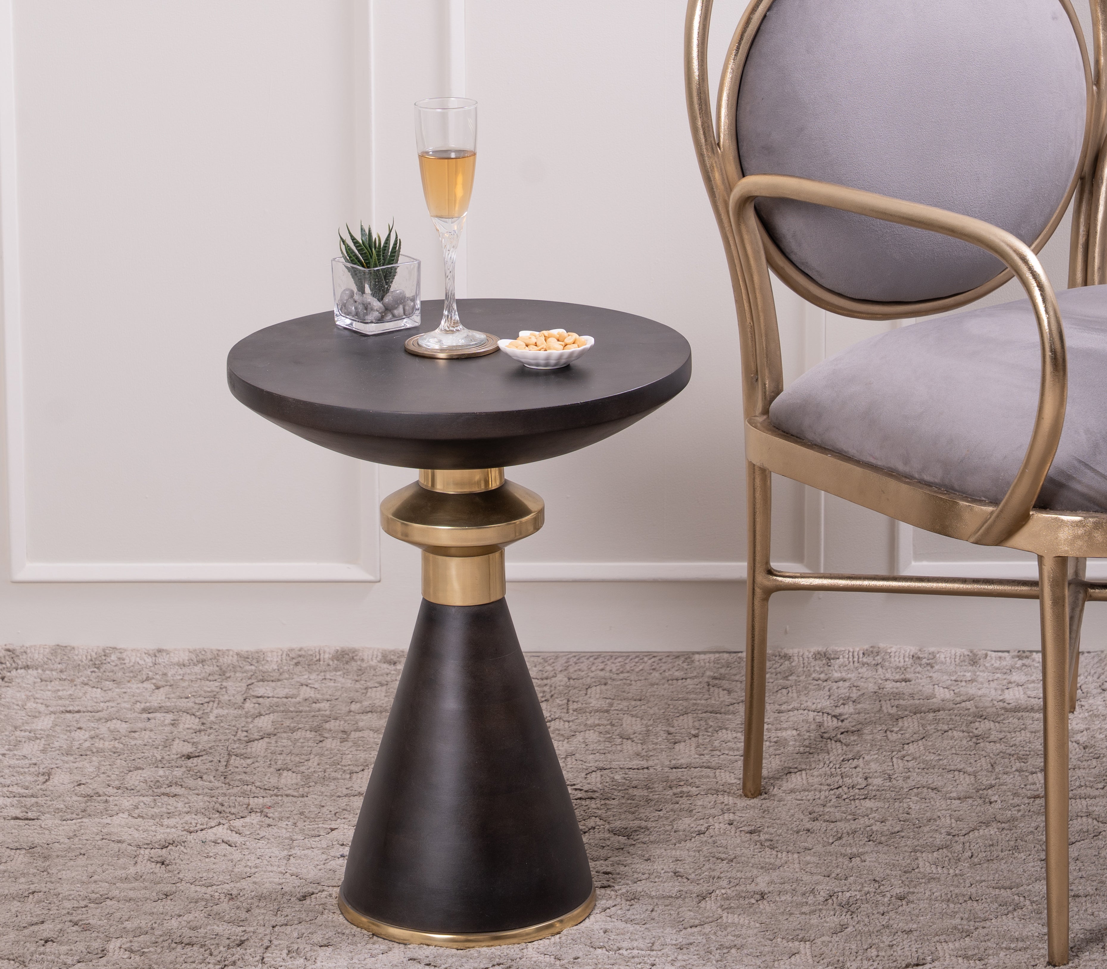 Aurum Noir End Table