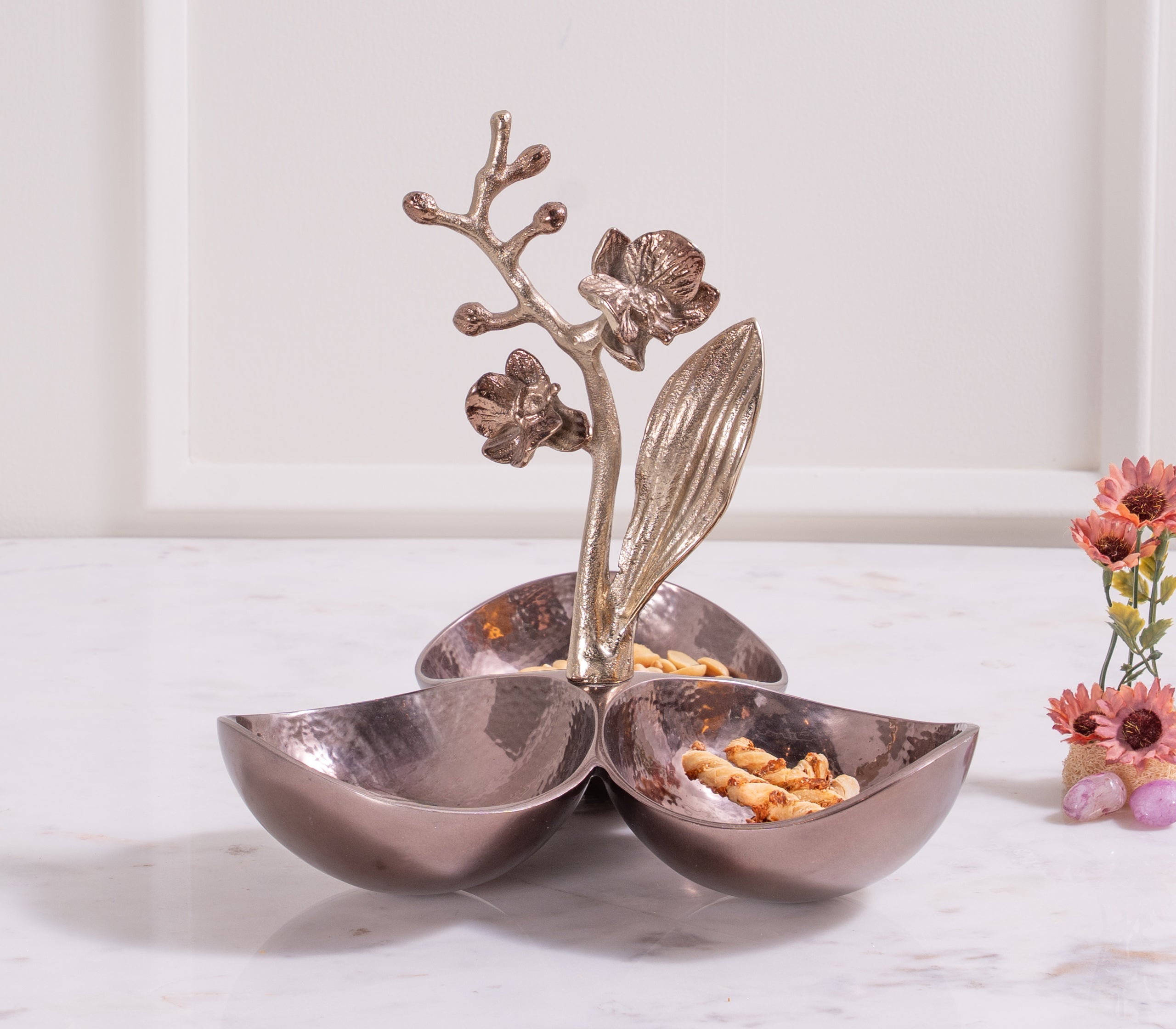 Floral Savvy Tri Bowl