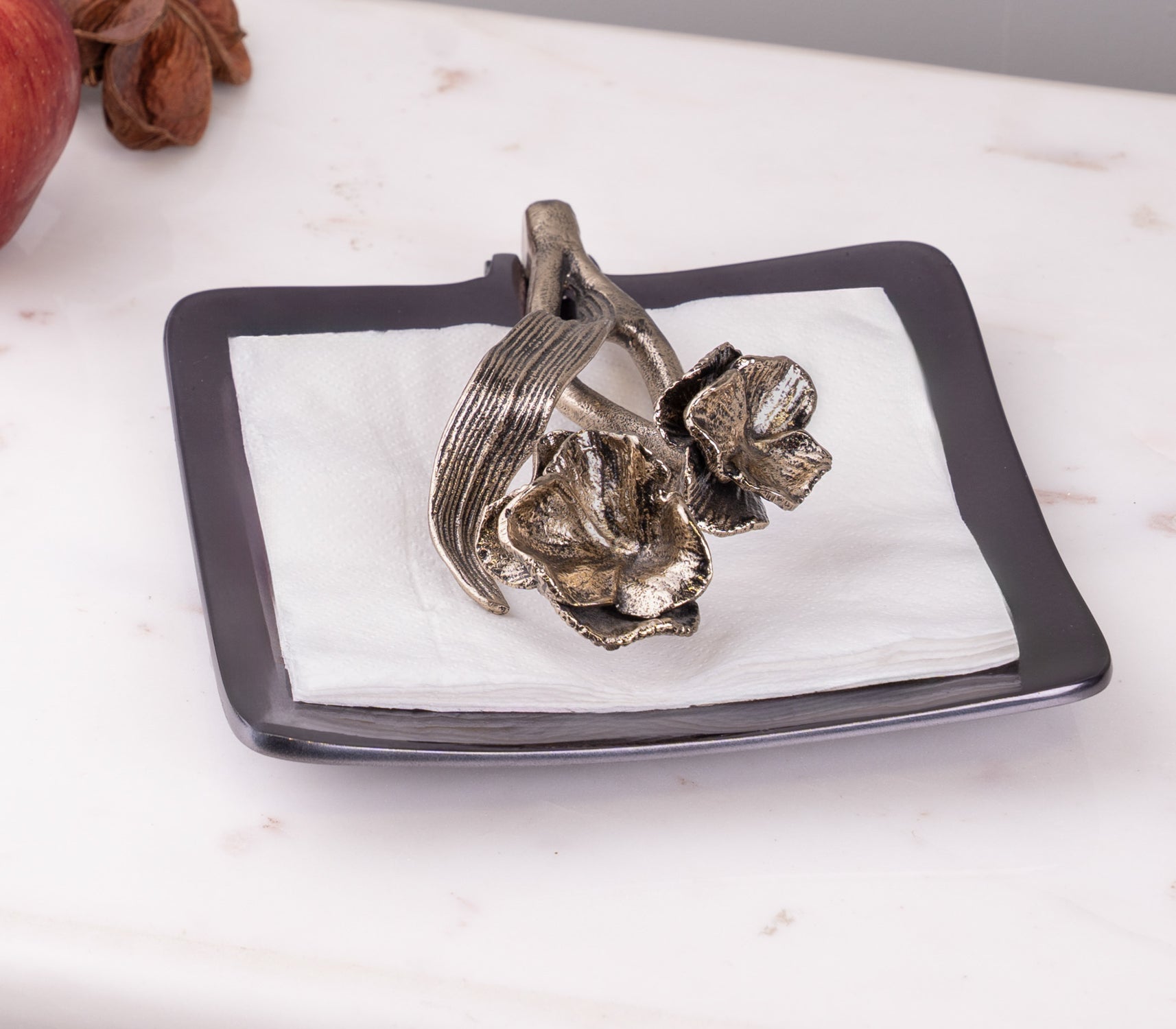 GOTHIC GLOW SERVIETTE HOLDER