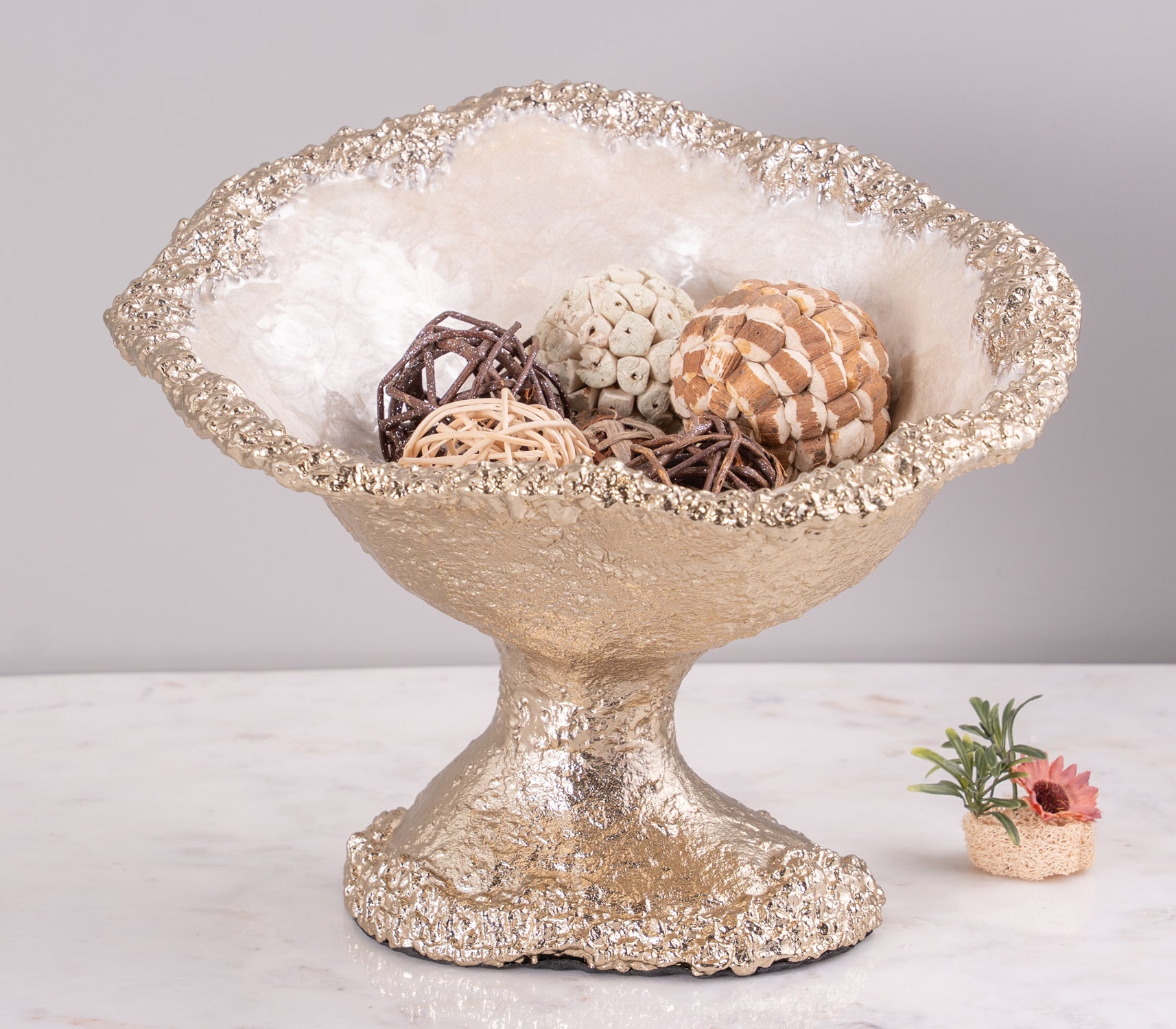 Coastal Whisper Footed Bowl